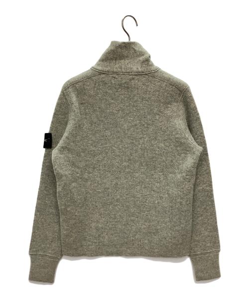 STONE ISLAND（ストーンアイランド）STONE ISLAND (ストーンアイランド) 厚手ニット グレー サイズ:Sの古着・服飾アイテム