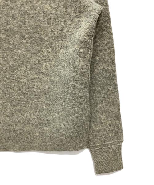 STONE ISLAND（ストーンアイランド）STONE ISLAND (ストーンアイランド) 厚手ニット グレー サイズ:Sの古着・服飾アイテム