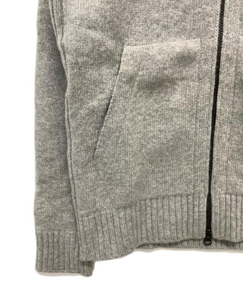 STONE ISLAND（ストーンアイランド）STONE ISLAND (ストーンアイランド) フルジップニットパーカージャケット グレー サイズ:Sの古着・服飾アイテム