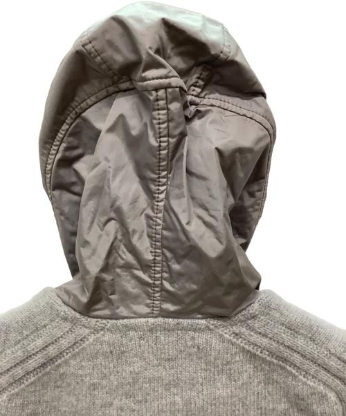 STONE ISLAND（ストーンアイランド）STONE ISLAND (ストーンアイランド) フルジップニットパーカージャケット グレー サイズ:Sの古着・服飾アイテム