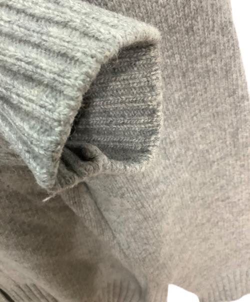 STONE ISLAND（ストーンアイランド）STONE ISLAND (ストーンアイランド) フルジップニットパーカージャケット グレー サイズ:Sの古着・服飾アイテム