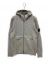STONE ISLAND（ストーンアイランド）の古着「フルジップニットパーカージャケット」｜グレー