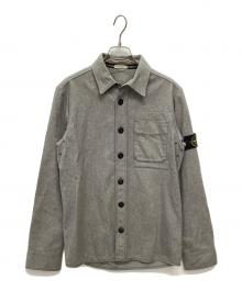 STONE ISLAND（ストーンアイランド）の古着「長袖シャツ」｜グレー