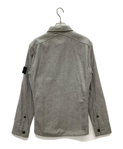 STONE ISLAND（ストーンアイランド）STONE ISLAND (ストーンアイランド) 長袖シャツ グレー サイズ:Sの古着・服飾アイテム