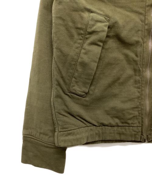 STONE ISLAND（ストーンアイランド）STONE ISLAND (ストーンアイランド) フルジップスウェットシャツジャケット オリーブ サイズ:Sの古着・服飾アイテム