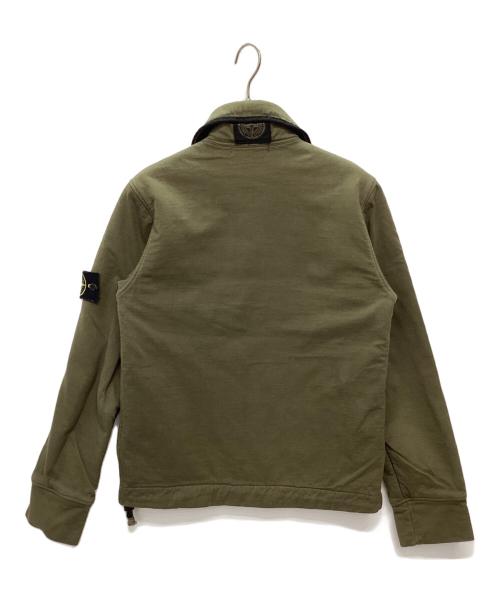 STONE ISLAND（ストーンアイランド）STONE ISLAND (ストーンアイランド) フルジップスウェットシャツジャケット オリーブ サイズ:Sの古着・服飾アイテム