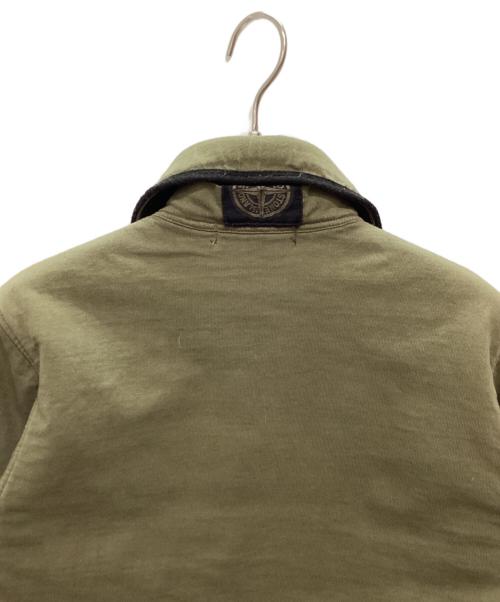 STONE ISLAND（ストーンアイランド）STONE ISLAND (ストーンアイランド) フルジップスウェットシャツジャケット オリーブ サイズ:Sの古着・服飾アイテム