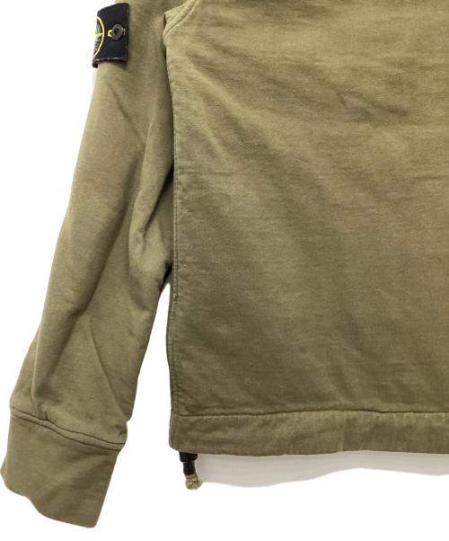 STONE ISLAND（ストーンアイランド）STONE ISLAND (ストーンアイランド) フルジップスウェットシャツジャケット オリーブ サイズ:Sの古着・服飾アイテム