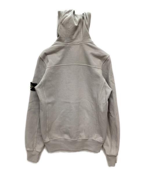 STONE ISLAND（ストーンアイランド）STONE ISLAND (ストーンアイランド) ジップパーカー ライトグレー サイズ:Sの古着・服飾アイテム