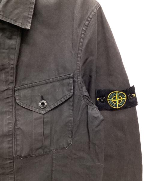 STONE ISLAND（ストーンアイランド）STONE ISLAND (ストーンアイランド) シャツジャケット ブラック サイズ:Sの古着・服飾アイテム