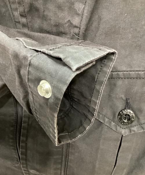 STONE ISLAND（ストーンアイランド）STONE ISLAND (ストーンアイランド) シャツジャケット ブラック サイズ:Sの古着・服飾アイテム