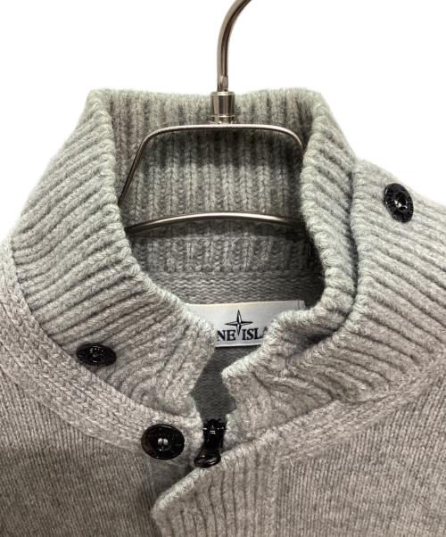 STONE ISLAND（ストーンアイランド）STONE ISLAND (ストーンアイランド) 薄手カーディガン グレー サイズ:Sの古着・服飾アイテム