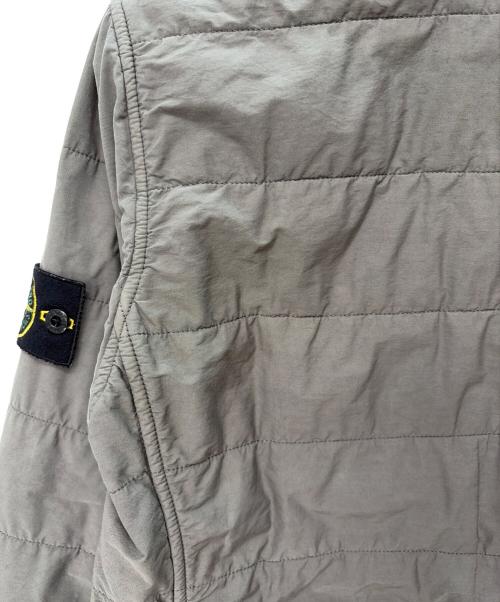 STONE ISLAND（ストーンアイランド）STONE ISLAND (ストーンアイランド) ガーメント パディングシャツジャケット グレー サイズ:Sの古着・服飾アイテム
