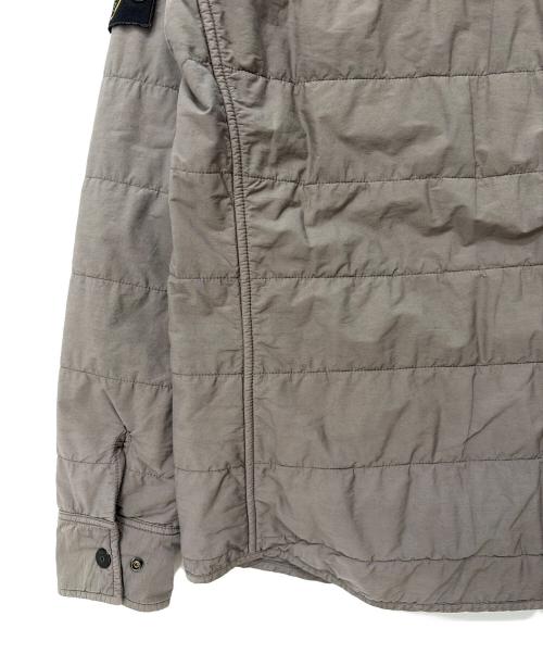 STONE ISLAND（ストーンアイランド）STONE ISLAND (ストーンアイランド) ガーメント パディングシャツジャケット グレー サイズ:Sの古着・服飾アイテム