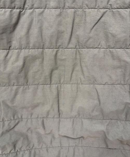 STONE ISLAND（ストーンアイランド）STONE ISLAND (ストーンアイランド) ガーメント パディングシャツジャケット グレー サイズ:Sの古着・服飾アイテム