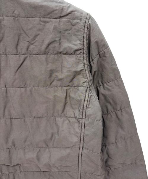 STONE ISLAND（ストーンアイランド）STONE ISLAND (ストーンアイランド) ガーメント パディングシャツジャケット グレー サイズ:Sの古着・服飾アイテム