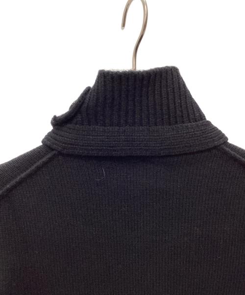 STONE ISLAND（ストーンアイランド）STONE ISLAND (ストーンアイランド) 厚手カーディガン ブラック サイズ:Sの古着・服飾アイテム