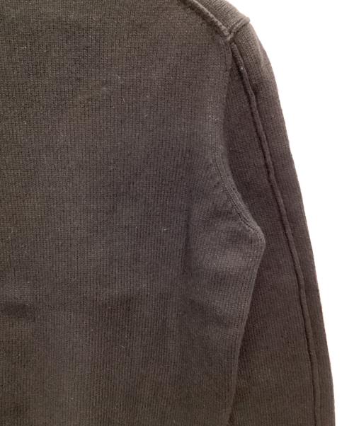 STONE ISLAND（ストーンアイランド）STONE ISLAND (ストーンアイランド) 厚手カーディガン ブラック サイズ:Sの古着・服飾アイテム