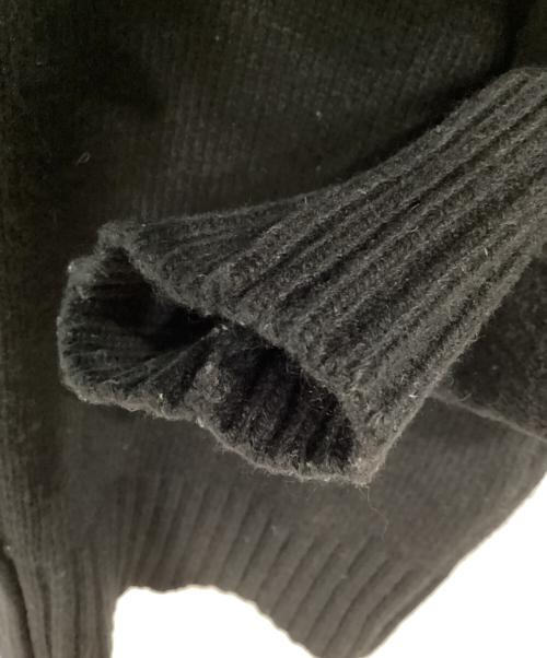 STONE ISLAND（ストーンアイランド）STONE ISLAND (ストーンアイランド) 厚手カーディガン ブラック サイズ:Sの古着・服飾アイテム