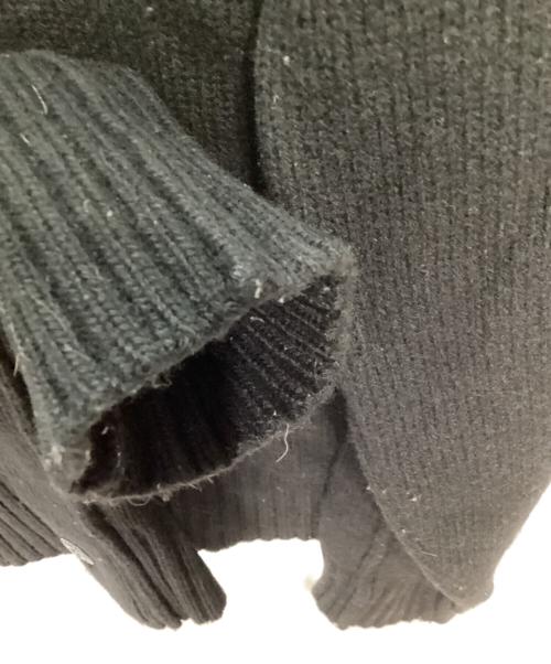 STONE ISLAND（ストーンアイランド）STONE ISLAND (ストーンアイランド) 厚手カーディガン ブラック サイズ:Sの古着・服飾アイテム