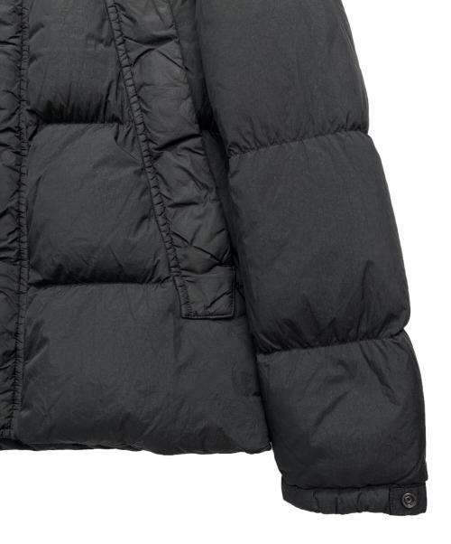 STONE ISLAND（ストーンアイランド）STONE ISLAND (ストーンアイランド) 14AW GARMENT DYED CRINKLE REPS NY DOWN ブラック サイズ:Mの古着・服飾アイテム