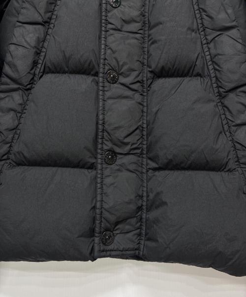 STONE ISLAND（ストーンアイランド）STONE ISLAND (ストーンアイランド) 14AW GARMENT DYED CRINKLE REPS NY DOWN ブラック サイズ:Mの古着・服飾アイテム