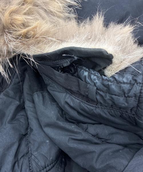 STONE ISLAND（ストーンアイランド）STONE ISLAND (ストーンアイランド) 14AW GARMENT DYED CRINKLE REPS NY DOWN ブラック サイズ:Mの古着・服飾アイテム