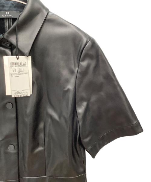 PS Paul Smith（ＰＳポールスミス）PS Paul Smith (ＰＳポールスミス) 半袖ワンピース ブラック サイズ:40 未使用品の古着・服飾アイテム