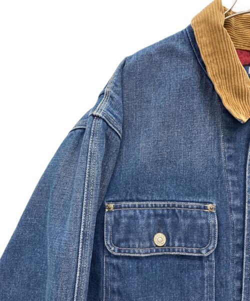 POLO RALPH LAUREN（ポロ・ラルフローレン）POLO RALPH LAUREN (ポロ・ラルフローレン) 90s デニムジャケット ライニングネル インディゴ サイズ:不明の古着・服飾アイテム