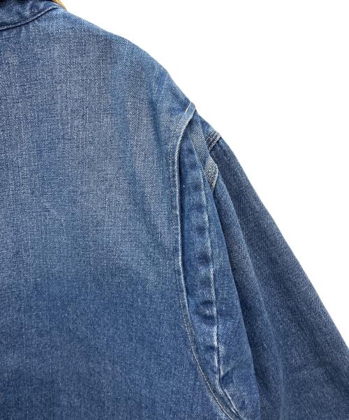 POLO RALPH LAUREN（ポロ・ラルフローレン）POLO RALPH LAUREN (ポロ・ラルフローレン) 90s デニムジャケット ライニングネル インディゴ サイズ:不明の古着・服飾アイテム