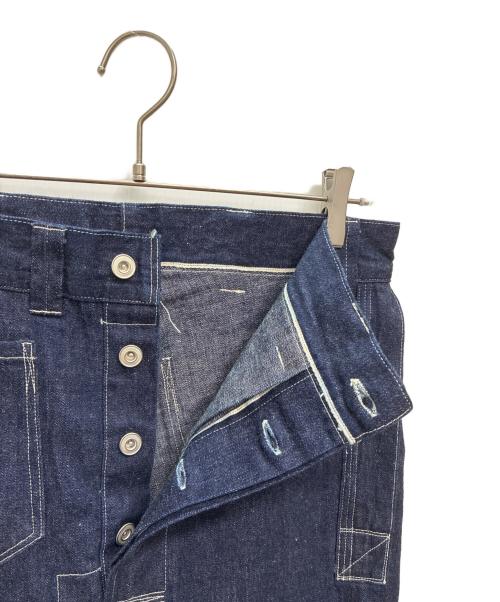 WAREHOUSE（ウエアハウス）WAREHOUSE (ウエアハウス) John Gluckow (ジョン グラッコー) 1910's Netmaker's Trousers / デニムワークパンツ インディゴ サイズ:W34の古着・服飾アイテム