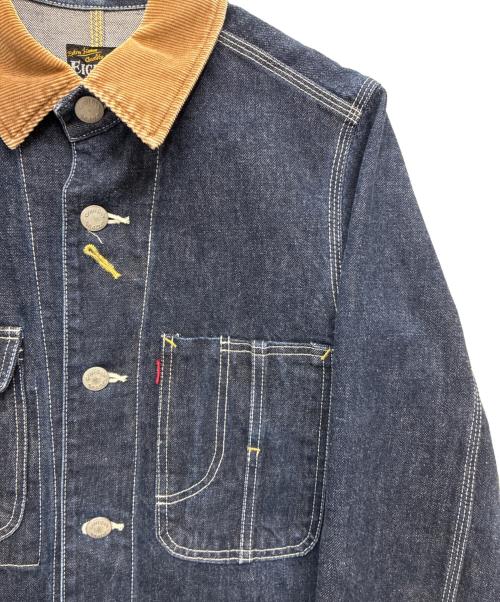 EIGHT G（エイトジー）EIGHT G (エイトジー) デニムカバーオール インディゴ サイズ:38の古着・服飾アイテム