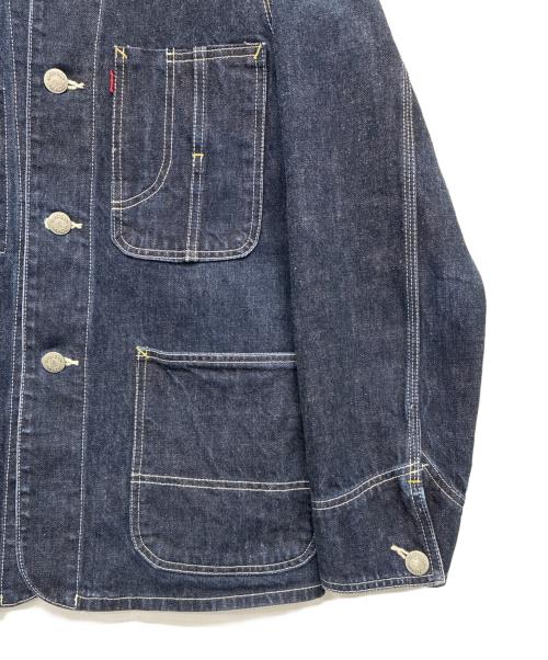 EIGHT G（エイトジー）EIGHT G (エイトジー) デニムカバーオール インディゴ サイズ:38の古着・服飾アイテム