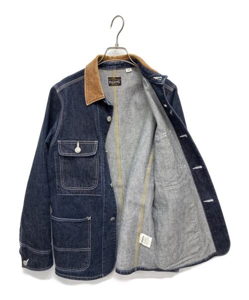 EIGHT G（エイトジー）EIGHT G (エイトジー) デニムカバーオール インディゴ サイズ:38の古着・服飾アイテム