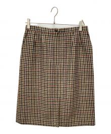 Burberry's（バーバリー）の古着「ウールスカート」｜ブラウン
