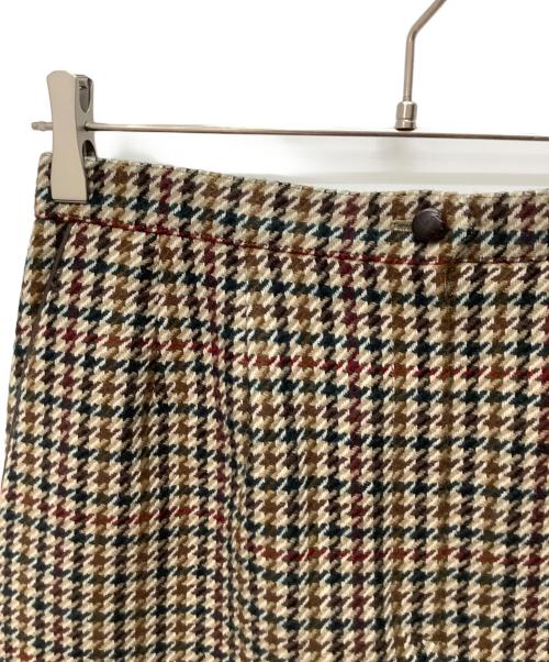 Burberry's（バーバリーズ）Burberry's (バーバリーズ) ウールスカート ブラウン サイズ:17BRの古着・服飾アイテム
