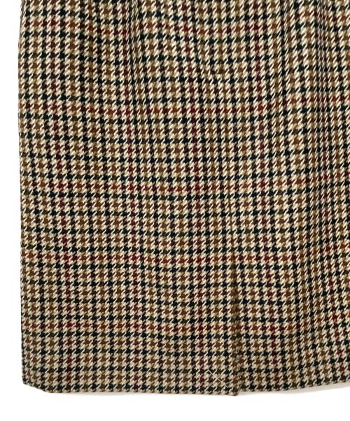 Burberry's（バーバリーズ）Burberry's (バーバリーズ) ウールスカート ブラウン サイズ:17BRの古着・服飾アイテム