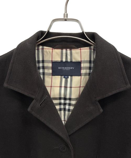 BURBERRY LONDON（バーバリーロンドン）BURBERRY LONDON (バーバリーロンドン) テーラードジャケット ブラウン サイズ:42の古着・服飾アイテム