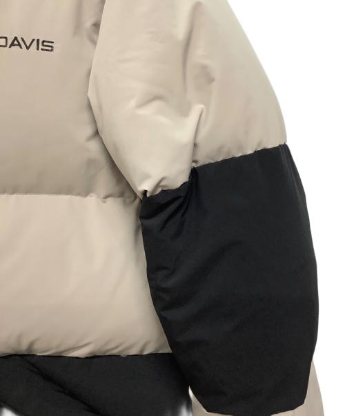BEN DAVIS（ベンデイビス）BEN DAVIS (ベンデイビス) ダウンジャケット ホワイト×ブラック サイズ:Sの古着・服飾アイテム