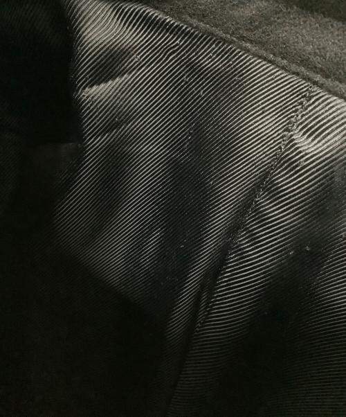 Y's for men（ワイズフォーメン）Y's for men (ワイズフォーメン) ウール ベルテッドロングコート ブラック サイズ:Mの古着・服飾アイテム