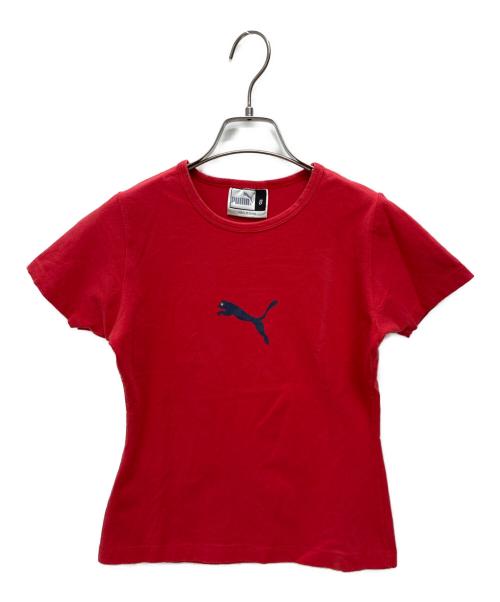 PUMA（プーマ）PUMA (プーマ) ヴィンテージTシャツ レッド サイズ:8の古着・服飾アイテム