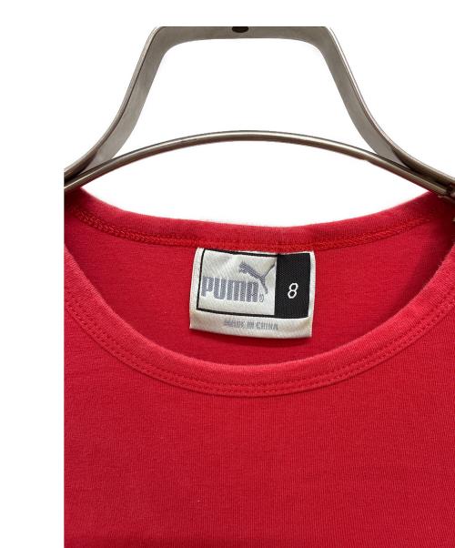 PUMA（プーマ）PUMA (プーマ) ヴィンテージTシャツ レッド サイズ:8の古着・服飾アイテム