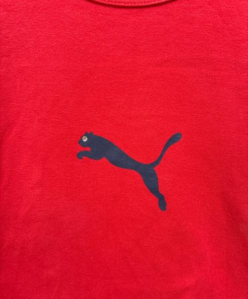 PUMA（プーマ）PUMA (プーマ) ヴィンテージTシャツ レッド サイズ:8の古着・服飾アイテム