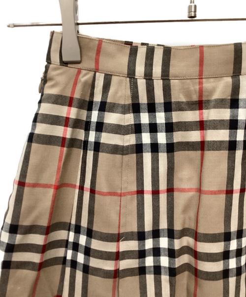 Burberry's（バーバリーズ）Burberry's (バーバリーズ) ミニスカート ベージュ×ブラック サイズ:不明の古着・服飾アイテム