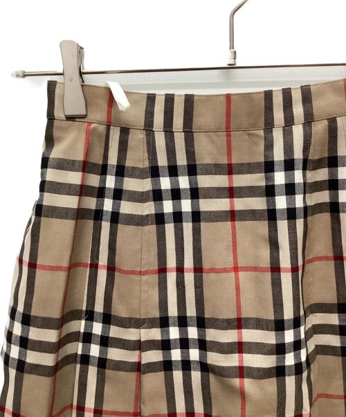 Burberry's（バーバリーズ）Burberry's (バーバリーズ) ミニスカート ベージュ×ブラック サイズ:不明の古着・服飾アイテム