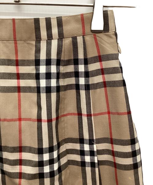 Burberry's（バーバリーズ）Burberry's (バーバリーズ) ミニスカート ベージュ×ブラック サイズ:不明の古着・服飾アイテム