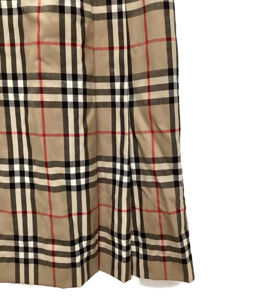 Burberry's（バーバリーズ）Burberry's (バーバリーズ) ミニスカート ベージュ×ブラック サイズ:不明の古着・服飾アイテム