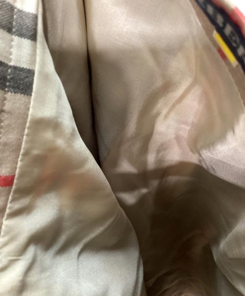 Burberry's（バーバリーズ）Burberry's (バーバリーズ) ミニスカート ベージュ×ブラック サイズ:不明の古着・服飾アイテム