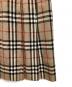 中古・古着 Burberry's (バーバリーズ) ミニスカート ベージュ×ブラック サイズ:不明：2000円