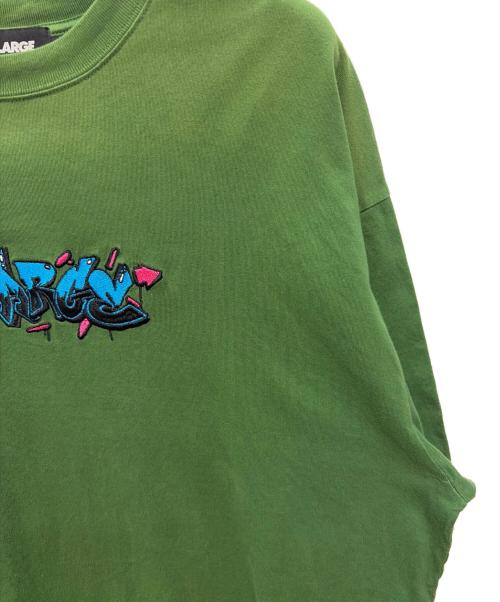 X-LARGE（エクストララージ）X-LARGE (エクストララージ) 半袖カットソー グリーン サイズ:XLの古着・服飾アイテム
